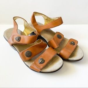 Alegria Sandals 10.5 - 11 Brown Leather EU 41